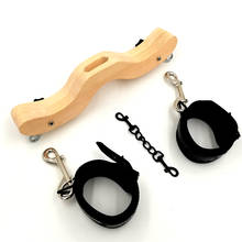 CBT Ball Stretcher BDSM Scrotum Fixture BALL SMASHER CRUSHER Wood Humbler Set Penis Torture Bondage Sex Slaves Toy 2024 - buy cheap