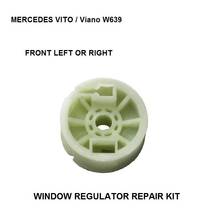 CAR WINDOW REGULATOR ROLLER KIT FOR MERCEDES VITO / Viano W639 WINDOW REGULATOR ROLLER FRONT LEFT-RIGHT PULLEY 2003-2016 2024 - buy cheap