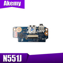 Placa USB Original XinKaidi G551J G551JM G551JK N551JW tarjeta de AUDIO N551JK N551JQ N551JX N551JM placa USB IO prueba buena 2024 - compra barato