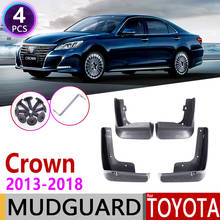 Car Mudflap for Toyota Crown S210 2013~2018 Fender Mud Flaps Guard Splash Flap Mudguards Accessories 2014 2015 2016 2017 14th 2024 - buy cheap