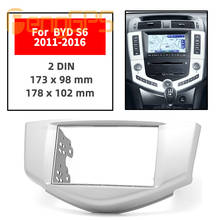 11-424 Top Quality Radio Fascia for BYD S6 2011+ Stereo Fascia Dash CD Trim Installation Kit 2024 - buy cheap
