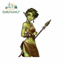 EARLFAMILY 13 см x 8,7 см для призрак N Goblins женский солдат мультфильм Ван автомобильные наклейки на холодильник личность украшения 2024 - купить недорого