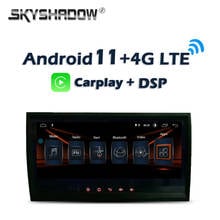 8G+128G Carplay Auto Android 11.0 8.8" IPS LTE Car DVD Player GPS WIFI Bluetooth RDS Radio For Porsche Cayenne 2003-  2009 2010 2024 - buy cheap