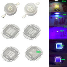 Bombillas ultravioleta LED UV púrpura, Chips de lámpara 365nm 375nm 380nm 385nm 395nm 400nm 405nm 3W 5W 10W 20W 30W 50W 100W, luz de alta potencia 2024 - compra barato