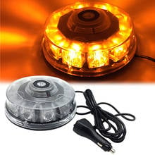 10 LED Car Truck strobe Warning light Police ambulance Flashing Emergency Beacon lighting signal lamp With Magnetic Mounted 12V 2024 - buy cheap