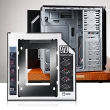 Carcasa de disco duro HD para ordenador portátil, carcasa de SSD de 9,5mm, SATA 3,0, 2,5 pulgadas, CD-ROM, Bahía óptica, 2020 2024 - compra barato