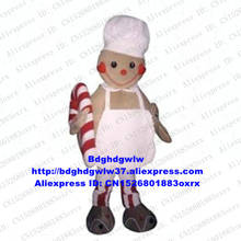 O gingerbread homem gingersnap lebkuchen gibbery mascote traje personagem dos desenhos animados itens promocionais adorável annabelle zx2593 2024 - compre barato