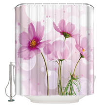 Spring Gems Bath Shower Curtains Mildew-resistant Bathroom Decor Sets 2024 - buy cheap