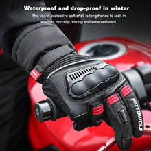 Thermal Winter Motorcycle Gloves Touch Screen Motorcross Waterproof Windproof Protective Gloves Non-slip Motorbike Riding Gloves 2024 - buy cheap