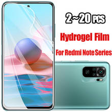 2-20 pcs, Película protector de hidrogel para Redmi note 10 pro Protector de pantalla redmi note 10pro 9pro cristal templado redminote10 protector pantalla Xiaomi Redmi note10 note 9 s protector note-10 no vidrio 2024 - compra barato