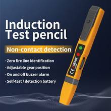 AC Voltage Detector Pen Non-contact Inductive AC/DC Voltage Tester w Sound Light 141mm*18.6mm*16mm Drop Ship 2024 - buy cheap