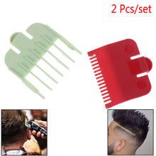 Replacement Clipper Blade Cutter Hair Grooming 2Pcs/set Hair Clipper Guide Comb Beard Trimmer Comb Trimmer Head Shaver Comb 2024 - buy cheap