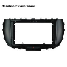 Painel de luz de emergência para carro 9 fábricas, funciona para kia soul 2003-2011, 2 din, dvd, painel de instalação, montagem no painel 2024 - compre barato