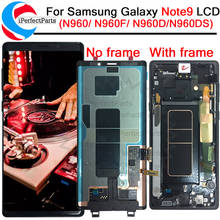 Tela amoled lcd de 6.4 polegadas para samsung galaxy, para montagem em celulares note 9, n960f, n960d, n960ds, n960, com sensor de toque 2024 - compre barato