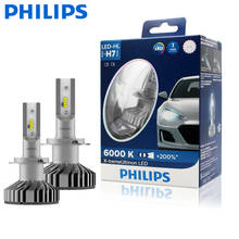 2X Philips X-treme Ultinon LED H7 12V 6000K +200% more Bright Car Headlight Auto Original OEM Upgrade Genuine Lamps 12985BWX2 2024 - buy cheap