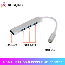USB C HUB USB 3.1 Type C 4 Port Multi Splitter Adapter OTG For Xiaomi Lenovo Macbook Pro Air PC Computer Notebook Accessories 2024 - buy cheap