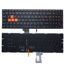 OVY LA TR UK laptop keyboard for ASUS GL502 GL502V GL502VT GL502VS GL502VM GL502VY with Backlit 0KNB0-662PLA00 0KN0-TD1LA13 2024 - buy cheap
