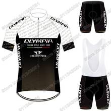 2021 Olympia Cycling Clothing Complete Cycling Jersey Set Road Bike Shirts Suit Bicycle Bib Shorts Maillot MTB Maglia Ciclismo 2024 - buy cheap