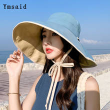 Chapéu protetor uv, chapéu de pescador com aba larga, para mulheres, primavera e verão 2024 - compre barato