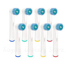 Cabezales de repuesto para cepillo de dientes eléctrico Oral B, EB-17D compatible con Advance Power, Pro Health, Triumph, 3D Pro5000 Excel, 7000 2024 - compra barato