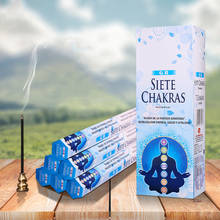 India inncense Siete Chakras Aroma Incense Stick Aromatherapy Scent Incense Indoor Teahouse Fragranace Sticks Supply 2024 - buy cheap
