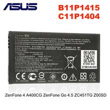 C11P1404 B11P1415 Аккумулятор для ASUS ZenFone 4 A400CG ZenFone Go 4,5 ZC451TG Z00SD мобильный телефон Высокое качество 1600 мАч 2024 - купить недорого