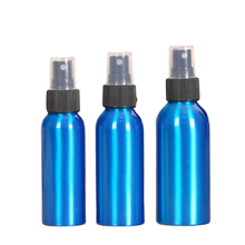 30ml 50ml 60ml 80ml 100ml 120ml 150ml Atomizer Perfume Portable Travel Bottle Refillable Spray Bottle Blue Aluminum 20pcs/lot 2024 - buy cheap