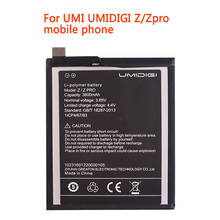 ZQTMAX 3800mAh 3,85 V UMI Z PRO запасная батарея для UMI UMIDIGI Z/Zpro Li-Ion Bateria литий-полимерный телефон 2024 - купить недорого