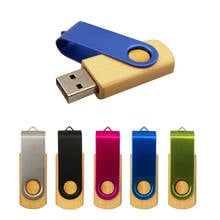 Pen drive usb 2.0 de madeira, pendrive 4gb 8gb 16gb 32gb usb 2.0 de memória, disco em u para presente de casamento, logotipo personalizado 2024 - compre barato