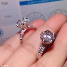KJJEAXCMY  Jewelry 925 Sterling Silver 2.0 -3.0Carat Moissan Diamond Women's Ring in  Shiny New 2024 - buy cheap