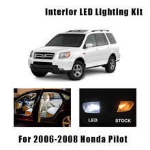 Juego de 17 bombillas LED para Interior de coche, luz de techo de lectura blanca para Honda 2006 2007 2008, piloto, espejo de maletero, lámpara de licencia para puerta 2024 - compra barato