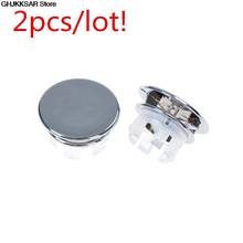 NEW 2pcs/lot Basin Sink Round Overflow Cover Ring Insert Replacement Tidy Chrome Trim Bathroom Accessories 2024 - buy cheap