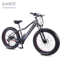 Bicicleta de Montaña asistida con batería de litio oculta de aleación de aluminio de 26 pulgadas, vehículo eléctrico de nieve de rueda gruesa 4,0, 36V350W / 48V750W 2024 - compra barato