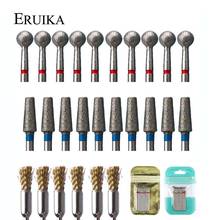 10pcs/Set Diamond Nail Drill Bit Electric Milling Cutters Pedicure Manicure Files Cuticle Rotary Burr Nail Tools Accessories 2024 - buy cheap