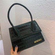 Mini Small Square bag 2019 Fashion New Quality PU Leather Women's Handbag Crocodile Pattern Chain Shoulder Messenger Bags 2024 - buy cheap