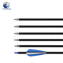 6/12/18 /24pcs Carbon Arrow 32 Inches Length Spine 500 with Replaceable Arrowhead for Compound / Recurve Bow Archery Hunting 2024 - buy cheap