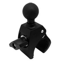 Universal Claw Clamp Motorcycle Handlebar Bike Rail Mount Base with 1 inch Rubber Ball Double Socket Arm for Gopro Mount tools 2024 - buy cheap