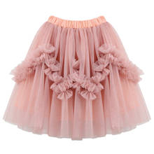 Summer Girls Tutu Skirts Princess Cake Skirt 3 -12 years Children Clothing Performance Party ball gown Skirt fashion Jupes fille 2024 - buy cheap