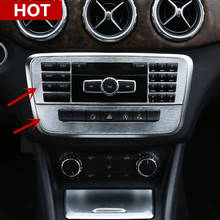 Interior Center Console CD Panel Cover Trim 2pcs For Benz A Class W176 B Class W246 2012-2018 Car Decoration 2024 - buy cheap