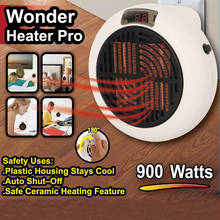 Electric Fan Heater 900W Handy Heater Portable Home Office Warm Fan Hot Instant Air Fan Stove Radiator Remote Winter Warmer 2024 - buy cheap