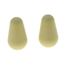 KAISH 2x Cream Oak Grigsby Type Switch Tip for Strat Lever Switch Cap Knob for Fender USA 2024 - buy cheap