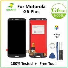 For Motorola G6 Plus LCD Display With Touch Screen Digitizer Assembly + Free Tools For Moto G6Plus XT1926 5.93 Inch LCDs Screen 2024 - buy cheap