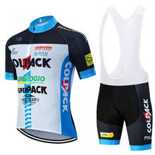 Colpack roupas de ciclismo equipe camisa da bicicleta maillot calças esportivas ropa ciclismo men secagem rápida 20d verão calções 2024 - compre barato