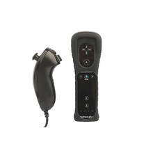 Встроенный беспроводной пульт дистанционного управления Motion Plus для геймпада Nintendo Wii Nunchuck для пульта дистанционного управления Nintendo Wii 2024 - купить недорого