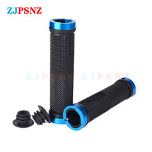 1 Pair Cycling Handlebar Grips Anti-Skid Rubber Bicycle Grips Mountain Bike Lock On Bicycle Handlebars End Grips High Quality 2024 - buy cheap