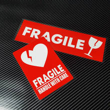 Car Styling Vinyl Fashion  FRAGILE Handle with Care Auto Window Body Tail Sticker Decals 2024 - buy cheap