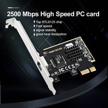 Сетевая карта PCI Express PCIe, 100/1000 Мбит/с, 2,5 ГГц, гигабитный сетевой адаптер RJ45 RTL8152, чипсет 802.11n для дестопа 2024 - купить недорого