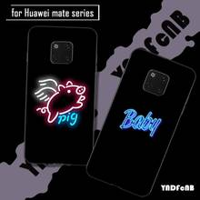 Флуоресцентный чехол для телефона Huawei mate 9 10 20 30 lite 9 10 20 30 pro 20X 2024 - купить недорого