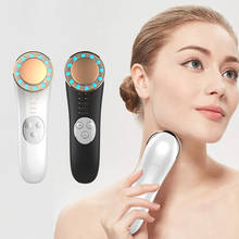 Face Cleaning Device Vibration Massager Skin Tightening Machine Ultrasonic Facial Lifting Face Body Spa Ion Beauty Instrument 2024 - buy cheap