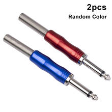 Conector de Cable de Audio de guitarra Mono de 2/5mm, 1/6,35 piezas, niquelado, para teclado electrónico, enchufe de soldadura, nk-shopping 2024 - compra barato